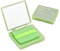 100 Pièces Papier Buvard d'huile, Papier Matifiant Visage avec étui Miroir et Houppette Autocollante, Papier Buvard pour l'Huile, Face Oil Blotting Idéales pour Tous les Types de Peau