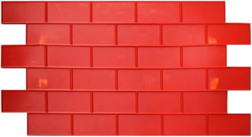 KIJyfgTR Tappetino for goffratura in calcestruzzo for Pavimenti Professionali, Stampo for goffratura in calcestruzzo Ispessito, Modello di Texture in calcestruzzo Antiscivolo for Patio(C)