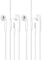 2 Pack Earphones Wired Headphones In Ear Wired Earbuds with Microphone Noise Isolating Headset remote sound control Compatible With Phone Samsung Huawei Android Smartphones Tablets Laptops