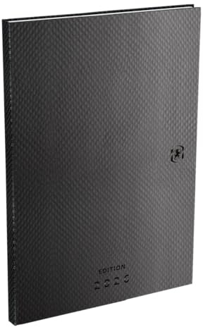 Oxford Ophio Schülerkalender, Wochenkalender, 16 x 24 cm, Jahr 2026, Schwarz
