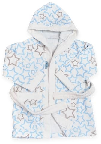 Ti TIN Accappatoio Bambino Bambina in Spugna di Cotone Assorbente e Morbido con Cappuccio Cintura e Tasca