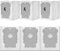 6 Stück Staubsaugerbeutel für iRobot Roomba i7, i7+, i7Plus, i8, i8+, i3, i3+, i4, i4+, i6, i6+, j7, j7+, s9, s9+, s9Plus Clean Base Absaugstation Staubbeutel Ersatz Beutel für iRobot Saugroboter