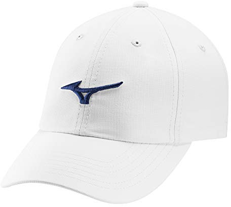 Mizuno Tour Golfmütze LW verstellbar, Unisex Herren, Hut, 260327.00CB.10.ONE-Parent, Weiß-Kobalt., Einheitsgröße