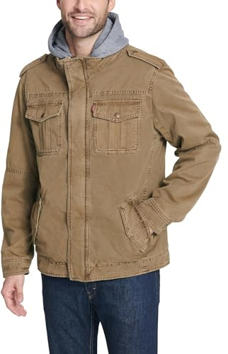 Levi's Men's Four-pocket Hooded Jacket Jacket