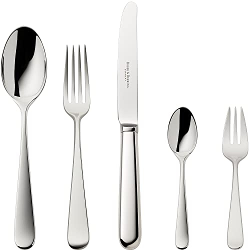 Robbe & Berking Dante 5 TLG. Menübesteck (150 g massiv versilbert)
