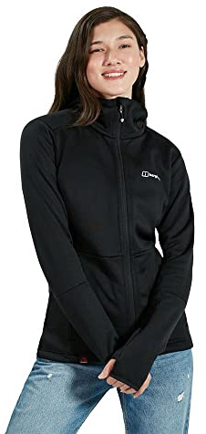 Berghaus Damen Fourier Hooded Fleece Jacket (1er Pack)