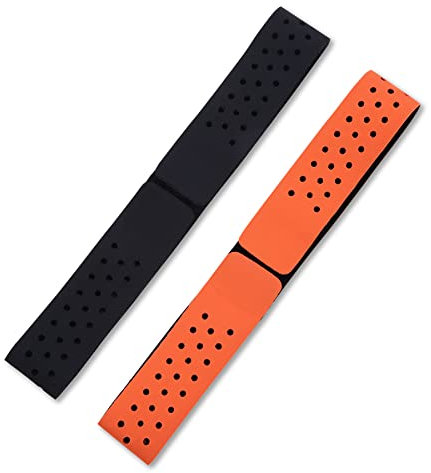 LIVLOV V11 Cardiofrequenzimetro Fascia Cardio Braccio di Ricambio - 22mm Fascia Elastica Regolabile Compatibile Polar Wahoo Powr Labs Echelon XOSS Coospo Optical HRM Sensore