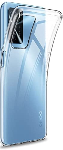 Captor Oppo A16 / A16s / A54s Hülle Durchsichtig TPU-Silikon - Handyhülle Oppo A16 / A16s / A54s Case ultradünn, Anti-vergilbend Schutzhülle