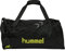 hummel hmlACTION SPORTS BAG, Jet Black/Dark Citron