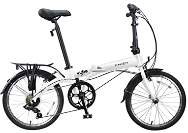 Dahon Bicicleta Vybe D7 White Klapprad, weiß, 66.5 x 34.5 x 80 cm