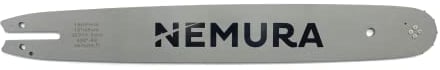 Nemura Guide Chaîne Tronçonneuse - Montage Chaîne 68 Maillons Entraîneurs - avec Coupe 45 cm - Pas de 325 - Jauge de 1,6 mm - Pièces Détachées Outillage Jardin - Marque Française