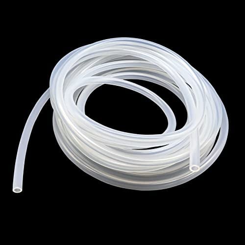 Silicone Tube, iMeistek Food Grade Flexible Silicone Hose, 5mm ID x 8mm OD, Length 8 Meters, Water Air Hose Pipe, for Pump Transfer