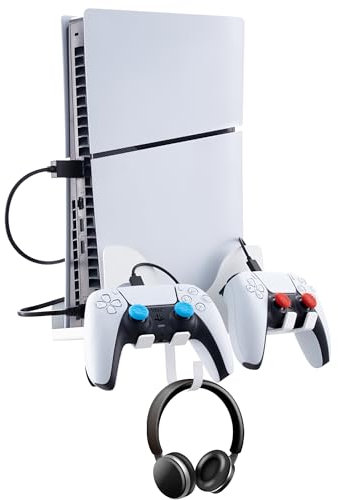 Wabracket Wall Mount for PS5 Slim Console (1pack, 1 pack)