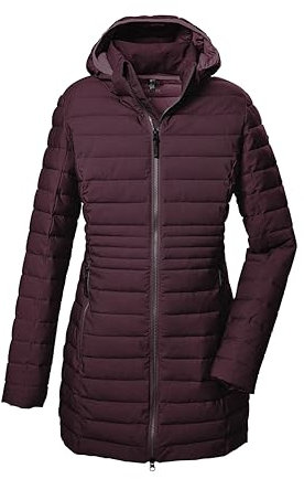G.I.G.A. DX Donna Parka trapuntato/funzionale con cappuccio senza zip GW 14 WMN QLTD PRK_Bacarya, brombeere, 42, 42300-000