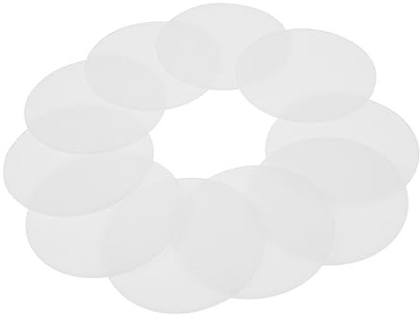 Amosfun 20stücke Teiliges Led Downlight Diffuser Aus Robustem Pc Weiße Lichtstreuscheiben Für Deckenlampen Staubdichte Abdeckung Einfache Montage Für Wohnzimmer Schlafzimmer Und Mehr