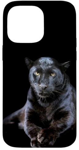 Süßer schwarzer Panther für Pantherliebhaber Hülle für iPhone 14 Pro Max