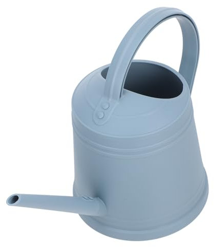 CAXUSD Topfgießkanne Für Zimmerpflanzen Gießkanne Mit Langem Ausguss 1,8l Großer Behälter Blauer Gießtopf Ohne Sprühkopf Für Blumen Sukkulenten Innenbereich