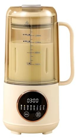 XoTiq Nut Milk Maker, Soy Milk Maker, 1.5L Soup Maker with LED Display, Automatic Almond Milk Machine, Plant Based Milk Maker with Keep Warm/Self-Cleaning/Boiling