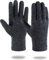 normani Merinohandschuhe Wollhandschuhe Outdoor Winterhandschuhe Strickhandschuhe Fingerhandschuhe aus 100% Merinowolle für Damen und Herren Farbe Anthrazit Größe XXL/3XL
