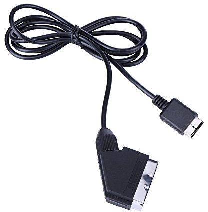 1,8 m TV-AV-Verbindungskabel, Spielkabel, Drahtkabel, Videospielkabel für PS1, PS2 Line-Konsole