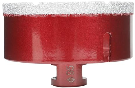 SUQIN Diamant Fliesenbohrer 95mm,M14 Gewinde Winkelschleifer Diamantbohrer Lochsäge zum Bohren von Fliesen, Glas, Marmor, Granit, Feinsteinzeug