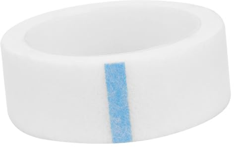Gogogmee Selbstklebendes Wimpernklebeband aus Weißem Atmungsaktivem Vliesstoff 9m X 1,2cm für Wimpernverlängerungen für Professionelle Visagisten und Tägliche Anwendung
