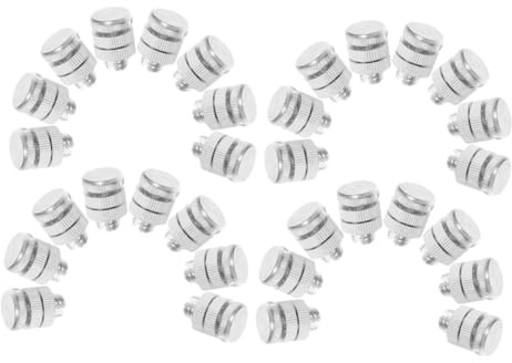 TOPPERFUN 32 Pcs Aluminium Alloy Split Bolt Connectors for Electric Fence Wire Splicing Fasteners with Pulse Tension Design Secure Wire Clamps for Agricultural and Residential Fencing