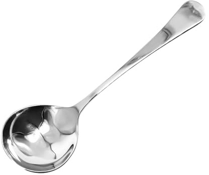 Kaffee Rührlöffel Löffel mit Langem Stiel Edelstahl Silber | Zucker und Dessert, Spiegelpolierte Oberfläche, Home Kitchen und Coffee Shop Use, Portable, Multi Purpose Use