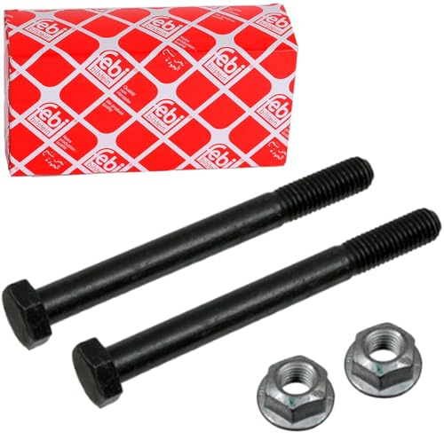 2 Febi böse Schraube Mutter Querlenker oben | 27726 (schraube M10x100 inkl. Mutter) für A4 A6 Passat 3B Superb