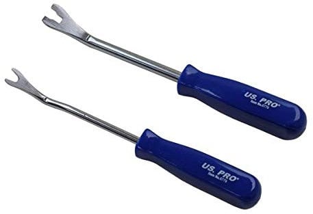 US PRO 2pc Car Door Trim Remover & Interior Trim Clip Popper 6779