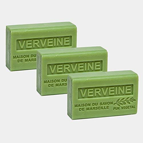 Eisenkrautseife aus der Provence Set 3 x 60g - Verbena - Verveine - Shea Butter - La Maison du Savon de Marseille