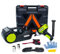 E-HEELP Hydraulic 5 Ton 12V Electric Car Jack Kit - Lifting Range: 15.5-53cm with Impact Wrench & Inflator for SUV, Sedan, MPV with LCD & Tire Pressure Display