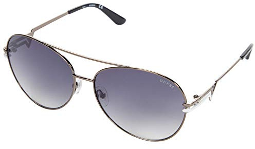 Guess 0 Brillen, Shiny Gunmetal 64 für Damen