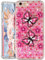 LEMAXELERS iPhone 8 Plus/iPhone 7 Plus Liquid Case,3D Glitter Quicksand Flowing Liquid Sparkle Cute for Girls Clear Transparent TPU Gel Silicone Shockproof Cover Case for iPhone 8 Plus,XYL Butterfly
