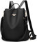 ShePretty Sac à Dos Femme Étanche Anti-vol Sacs, 8864Noir-3