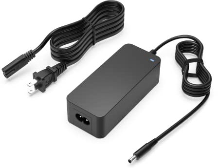 65W 45W Laptop Charger Fit for Dell Latitude 3520 3420 3320 Laptop Power Adapter Supply Cord, (Safety Certified by UL) Round Connector