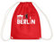 DesignsByJnk5 Turnbeutel Unisex Berlin | Berlin Sportbeutel Berlin Spruch | Berliner lustige Sprüche Tasche Geschenkidee Berlin