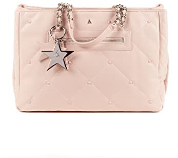 L' Atelier du Sac - Shopper Tasche Stella aus kunstleder, nude (24 X 29 X 20 cm)