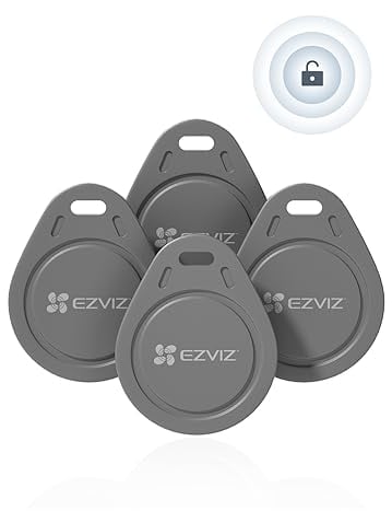 EZVIZ RFID Annäherungskarte Kit zur Türöffnung, nur für EZVIZ Video Türsprechanlage und Smart Lock, kompakt und Anti-Kopieren