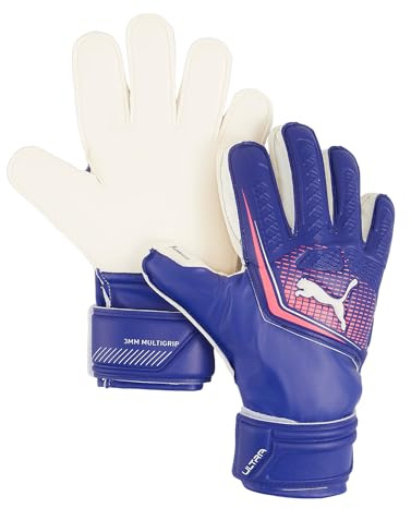 PUMA Ultra Match Protect Jr RC, Jungen Torwarthandschuhe, Lapis Lazuli-Sunset Glow, 5-041955