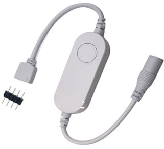 GIBOH Tuya WiFi Smart Life App DC 12v-24V CCT RGB RGBW Tira de luz Led Control Remoto inalámbrico hogar Inteligente (Color : RGB Controller)