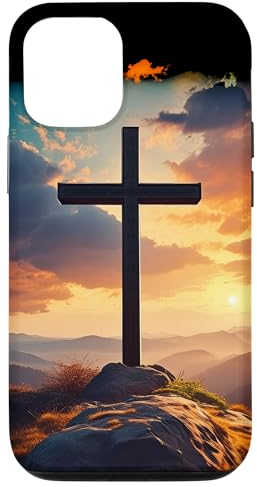 Croix du dimanche de la résurrection de Jésus-Christ Foi chrétienne Coque pour iPhone 15