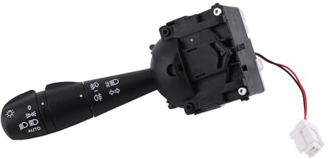 Asudaro Auto Lenkstockschalter Blinkerschalter für Renault Captur Clio 4 Trafic Twingo 3 255675887R 8201167992 Lenksäulenschalter Lenksäule Lichtschalter Kombischalter Auto Blinker Schalter