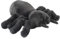 Uni-Toys - Schwarze Spinne Plushie - 16 cm (Breite) - Plüsch-Insekt - Plüschtier, Kuscheltier, Schwarz