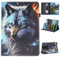 Rosbtib Case for Lenovo Tab M11/Lenovo Tab K11 11 Inch 2024 Model TB330FU, Folio Tablet Protective Cover Stand Case with Card Holder & Pen Holder for Lenovo Tab M11, Wolf