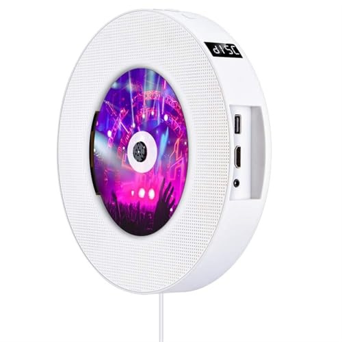 3-teiliger tragbarer DVD-CD-Player zur Wandmontage, kabelloser Bluetooth-Musik-Player for Zuhause mit Fernbedienung, FM-Radio, Lautsprechern, MP3,DVD Player für Fernseher