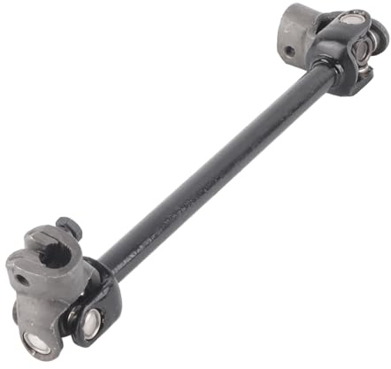 Segrehy Lenksäulenwelle Zahnstange Achsschenkel 30T 310mm Stahllegierung Lenksäule Zwischenwelle Lenkgetriebe Achsschenkelwelle für 110 125 150CC DIY Go Kart Quad ATV