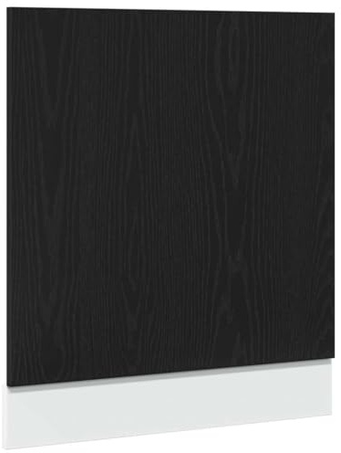 Roanoer Pannello frontale per lavastoviglie Lyon, per lavastoviglie da incasso, frontale da cucina, in legno, effetto rovere, design moderno, 60 x 1,5 x 67 cm