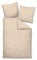 Janine Mako Satin Bettwäsche Uni Colors 155 x 220 cm Creme
