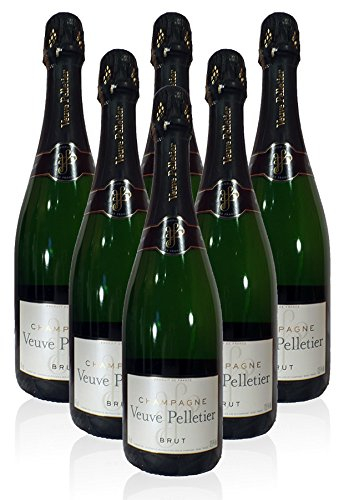 Veuve Pelletier & Fils Champagne Brut 6x0,75 L Flaschen
